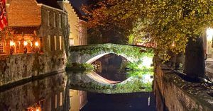 Un Paseo por Brujas. Canales, Bélgica.