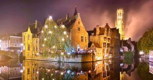 Un Paseo por Brujas. Muelle del Rosario, Bélgica.