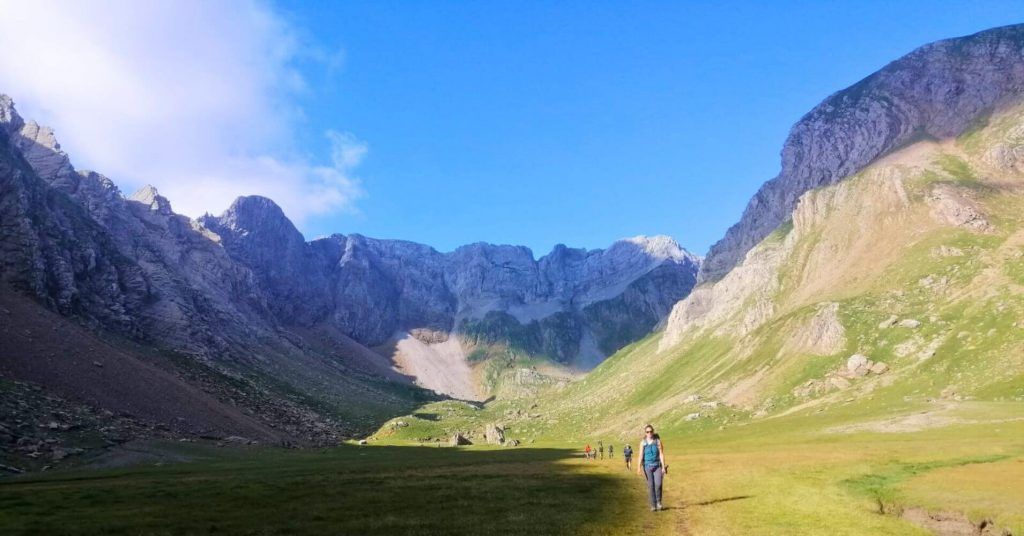 Valle de los Sarrios. Senda de Camille. Huesca.