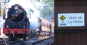 Vapor Tren de la Fresa. Aranjuez, Madrid.