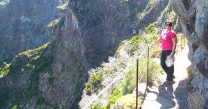 Vereda do Areeiro en la Isla de Madeira. Portugal.