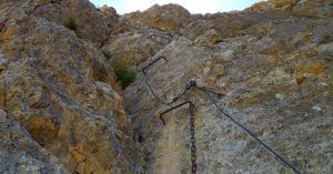 Vertical Vía Ferrata Norte del Cid. Petrer, Alicante. Comunidad Valenciana.