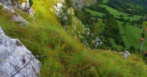 Vía Ferrata de Socueva. Arredondo. Valle de Asón. Cantabria.