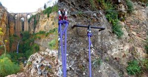 Vía Ferrata Tajo de Ronda 1. Málaga.