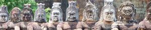 Viajar a Camboya. Asuras de Angkor Thom.