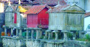 Viajar a España, Hórreos de Combarro. Pontevedra, Galicia.