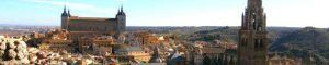 Viajar a España, Panorámica de Toledo. Castilla la Mancha.