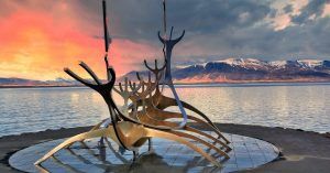 Viajero del Sol. Reykjavík, Islandia.
