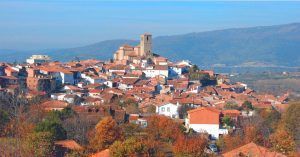 Vista Panorámica de Hervás. Cáceres. Extremadura.