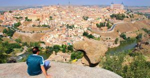 Vista Panorámica de Toledo. Castilla la Mancha.