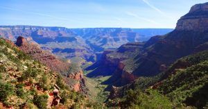 Vista Panorámica desde Bright Angel Trail. Gran Cañón del Colorado. Arizona, Estados Unidos.
