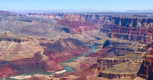 Vista Panorámica desde los Miradores Desert View. Gran Cañón del Colorado. Arizona, Estados Unidos.