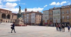Vitoria Gasteiz. Road Trip País Vasco en Autocaravana.