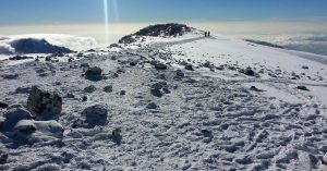 Volcán del Kilimanjaro, Tanzania.