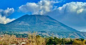 Volcán Vesubio. Campania, Italia.