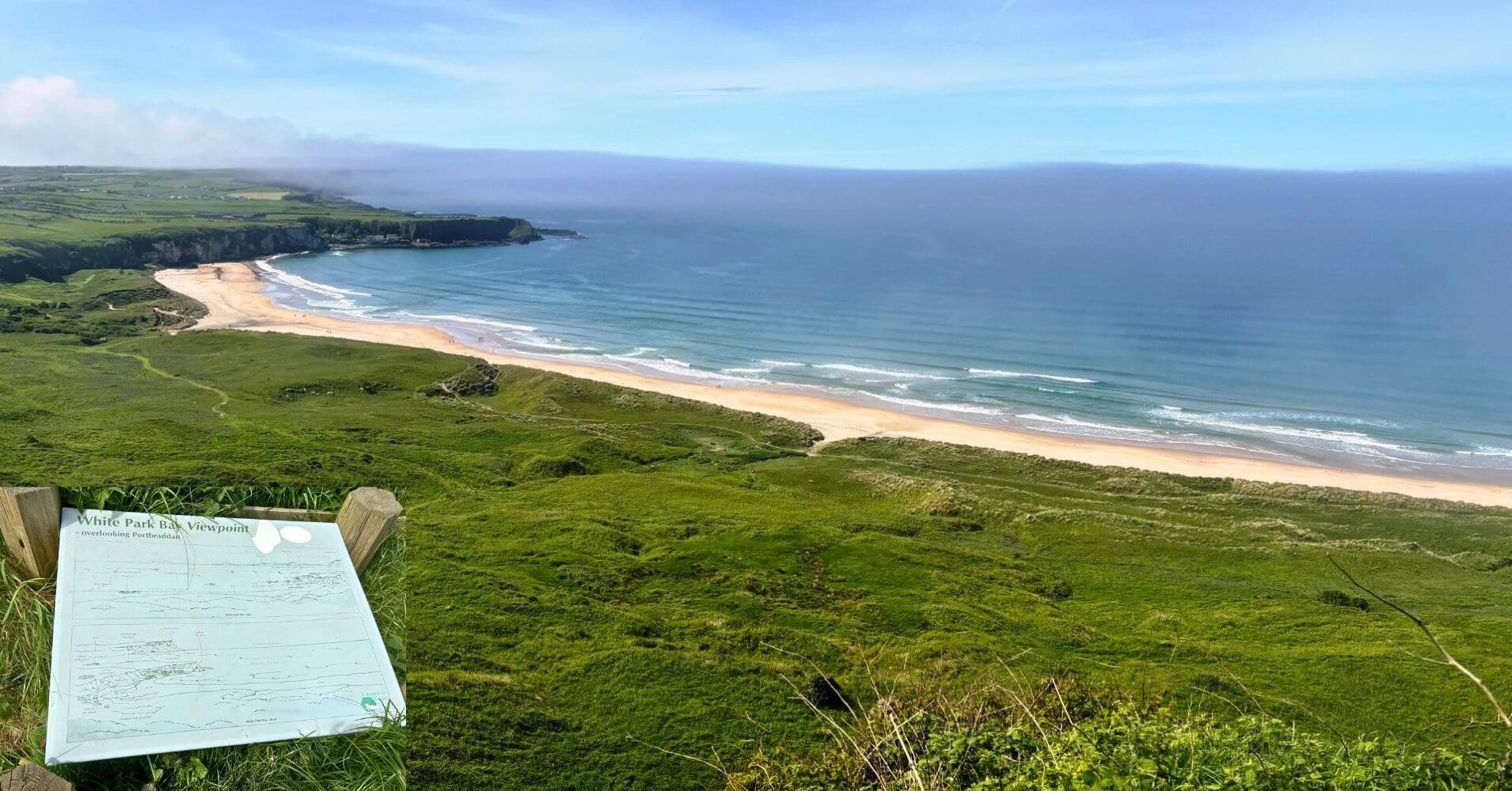 Whitepark Bay Beach. Irlanda del Norte.