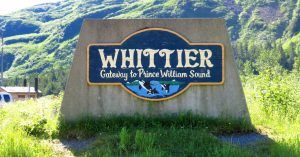 Whittier, Alaska. Estados Unidos