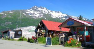 Whittier en Alaska. Estados Unidos.
