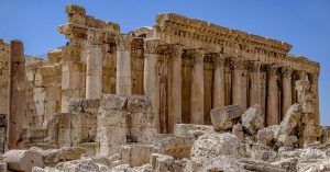 Yacimiento Arqueológico de Baalbek en Líbano.