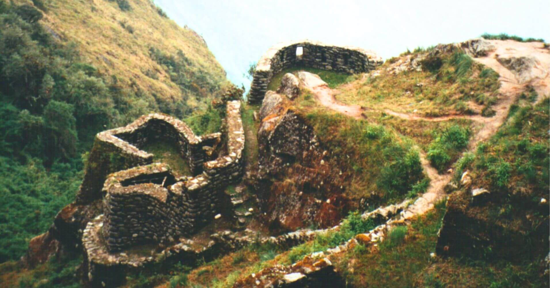 Zona Arqueológica de Wiñay Wayna. Ruta Inca Machu Picchu. Perú.